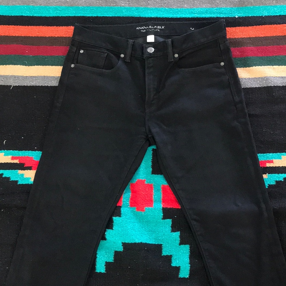 Banana Republic Black Traveler Jeans